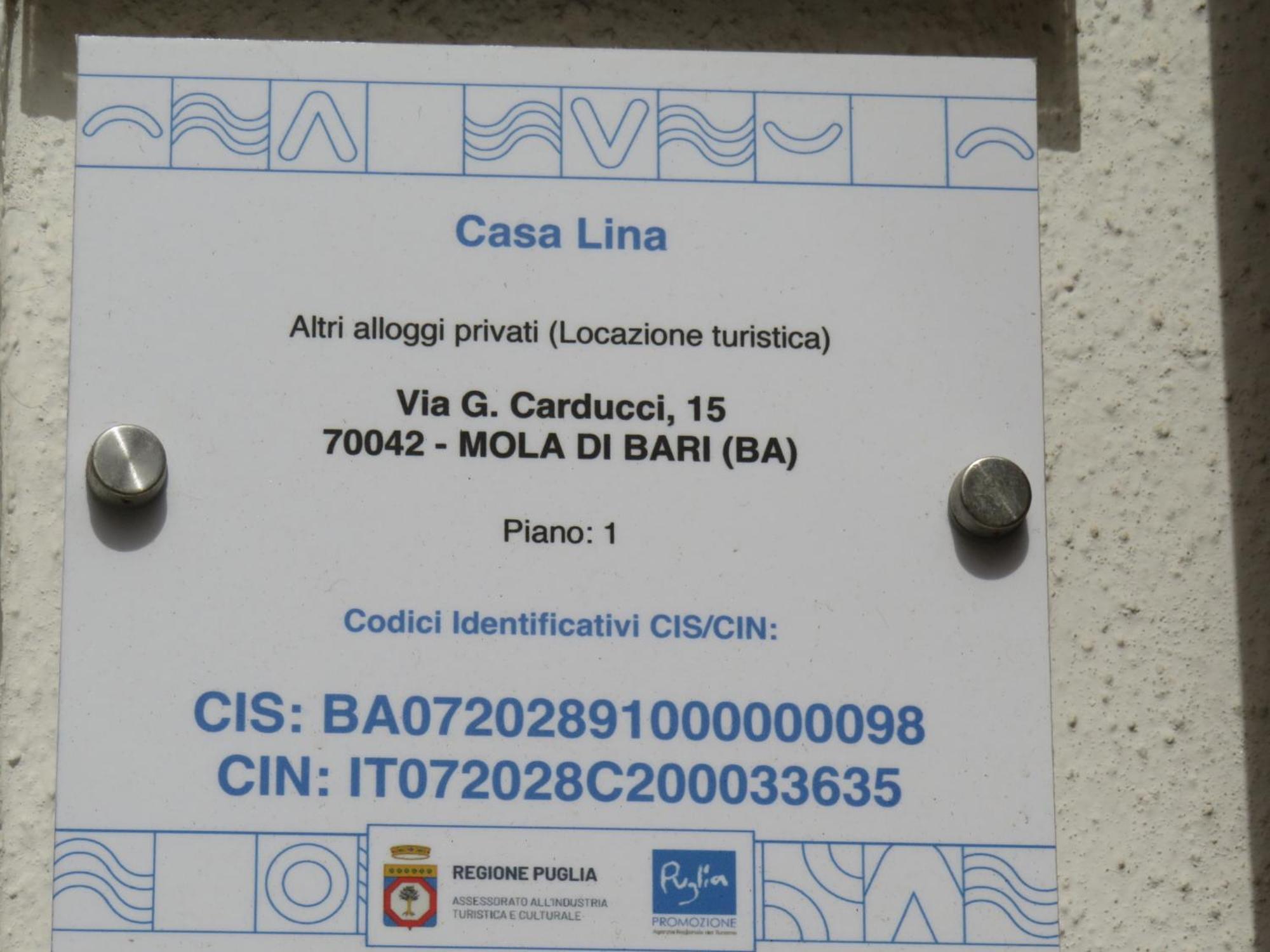 Apartmán Casa Lina Mola di Bari Exteriér fotografie